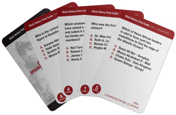 Black History Trivia Cards, Vol 1 and 2 Bundle Offer - Image 3