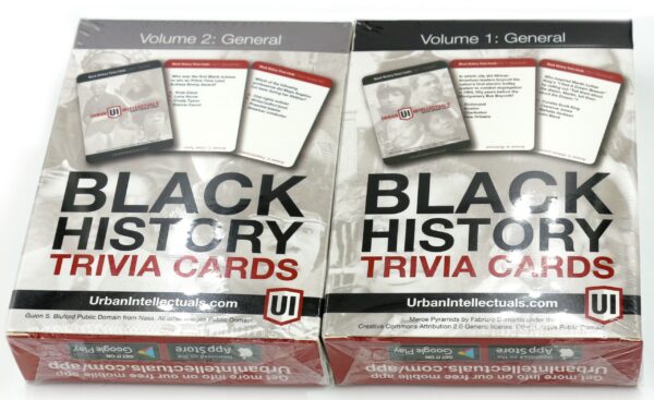 Black History Trivia Cards, Vol 1 and 2 Bundle Offer