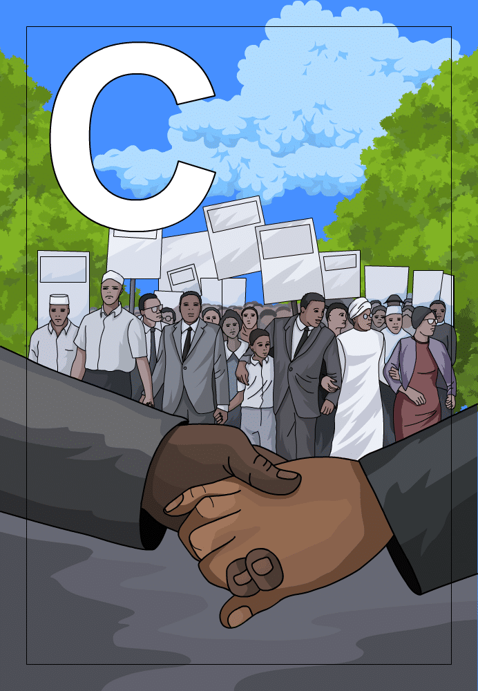 C