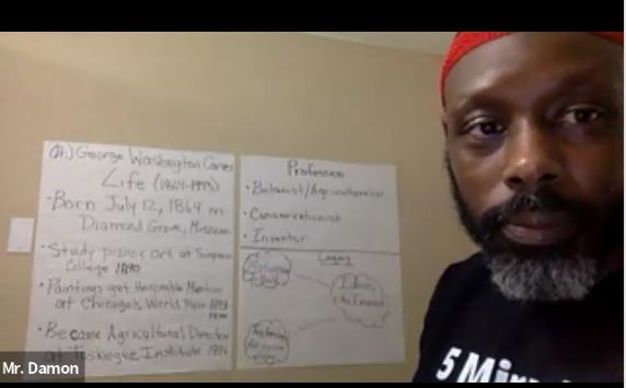 Live Class 6 The Great Ancestor Dr. George Washington Carver – Damon Tyler