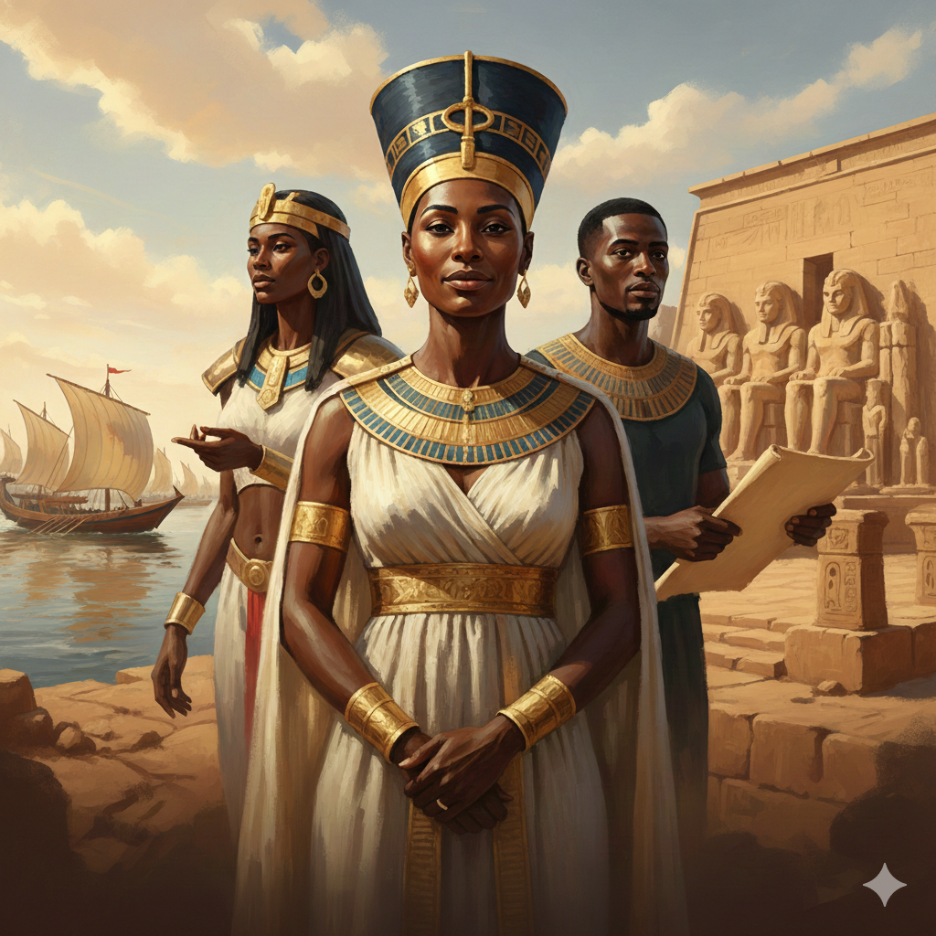 Live Class 15 Hatshepsut, Thutmose III, and Queen Tiye (Part 1) – Gwen Ebron