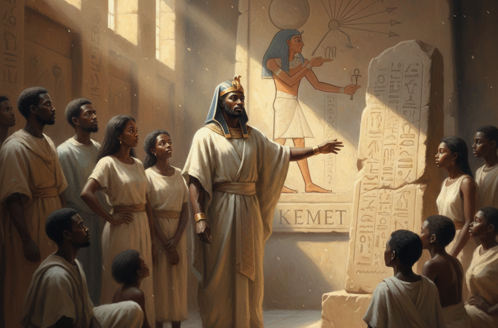 Live Class 13 Ahkenaten and Nefertiti, Pharoah and Queen of Kemet – Gwen Ebron