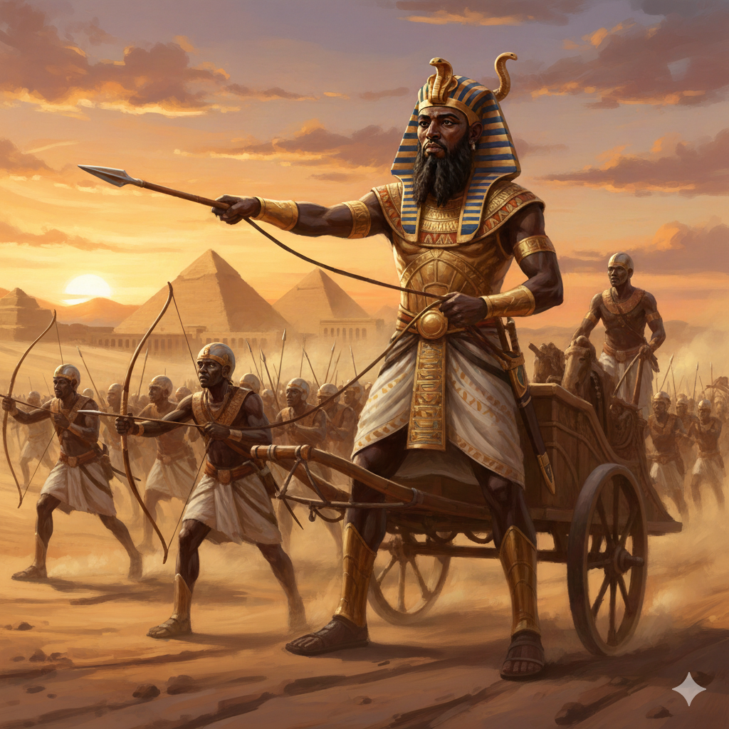 Live Class 21 Pharaoh Taharqa; Queen Mekeda and King Hannibal – Gwen Ebron