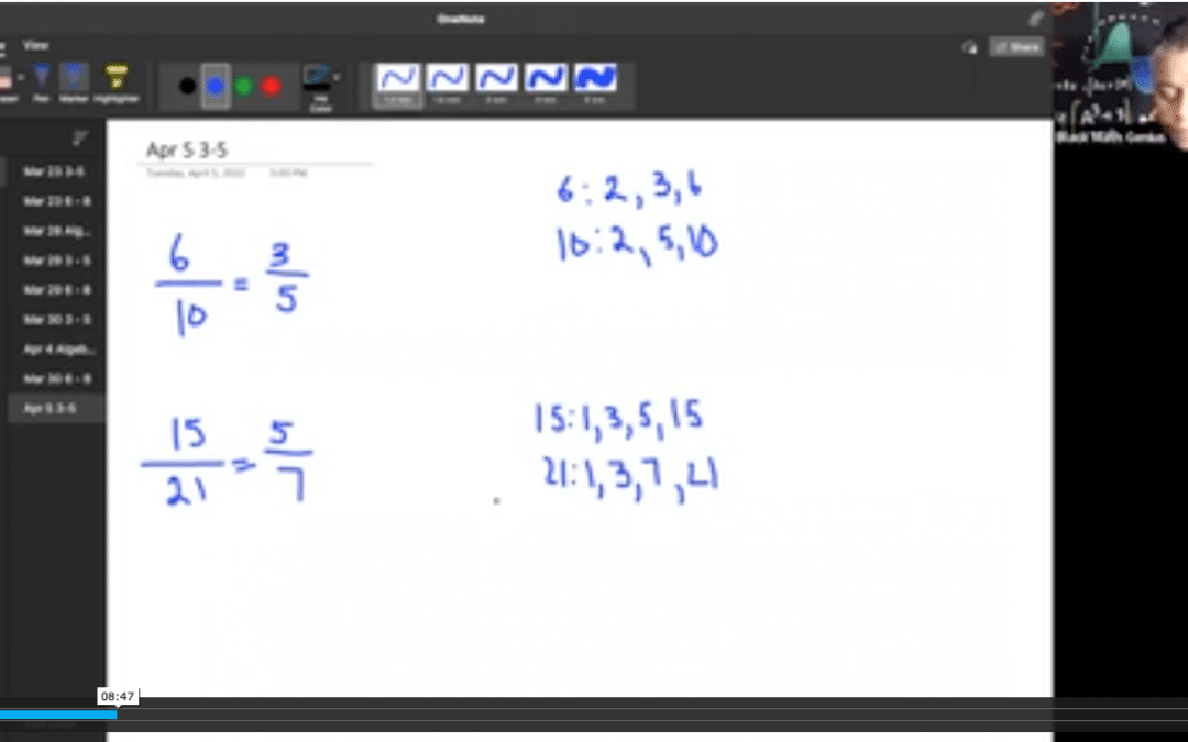 Tutor Session – Grades 3-5 – 5 April 2022