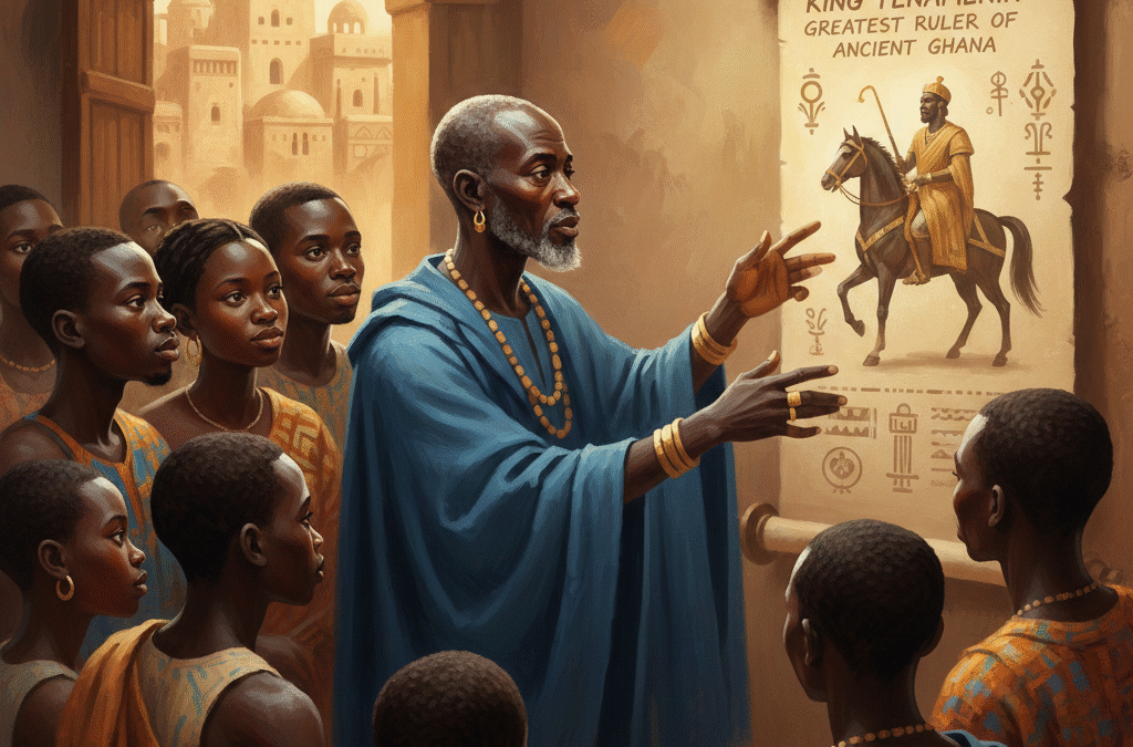 Live Class 33 King Tenkamenin Ruler of Ancient Ghana – Gwen Ebron