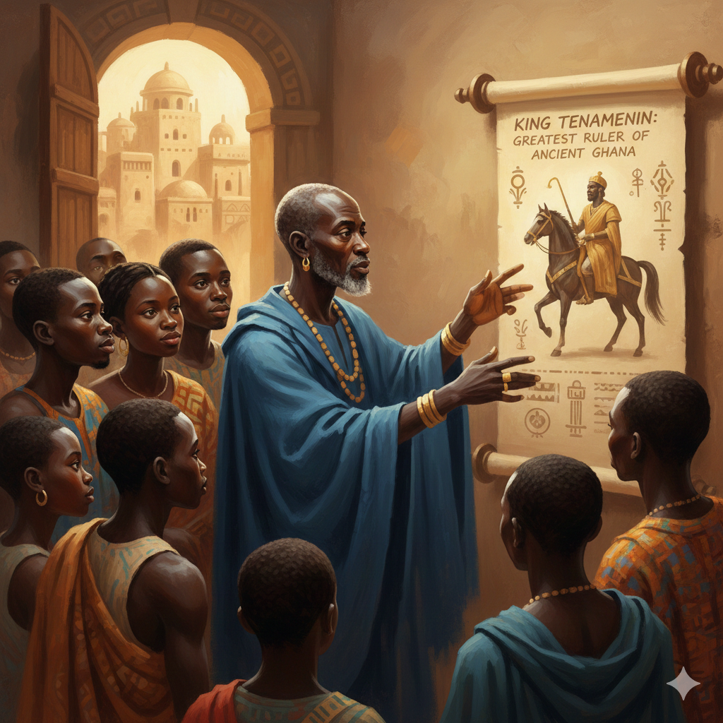 Live Class 33 King Tenkamenin Ruler of Ancient Ghana – Gwen Ebron