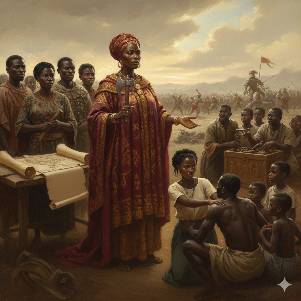 Live Class 37 Queen Nzinga of Ndongo and Matamba – Gwen Ebron