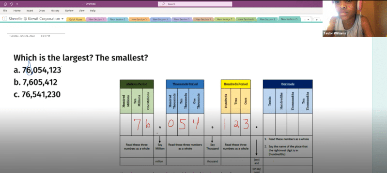 Summer Session – 3rd Grade- 21 June 2022