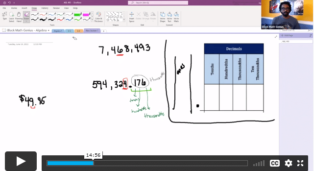 Summer Session – 7th Grade- 14 June 2022