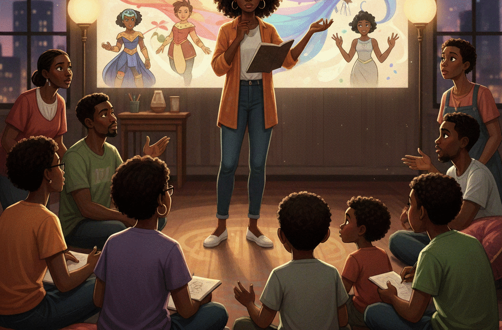 Live Class 38 Seeing Ourselves: Black Representation in Illustration & Animation – Andrea Andrews