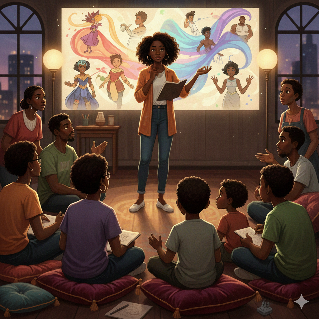 Live Class 38 Seeing Ourselves: Black Representation in Illustration & Animation – Andrea Andrews