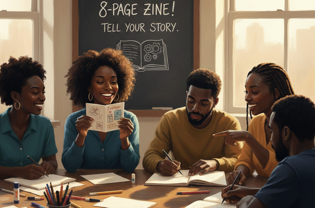 Live Class 45 E-Zines Your Story 1 Sheet 8 Pages – Corri Bischer