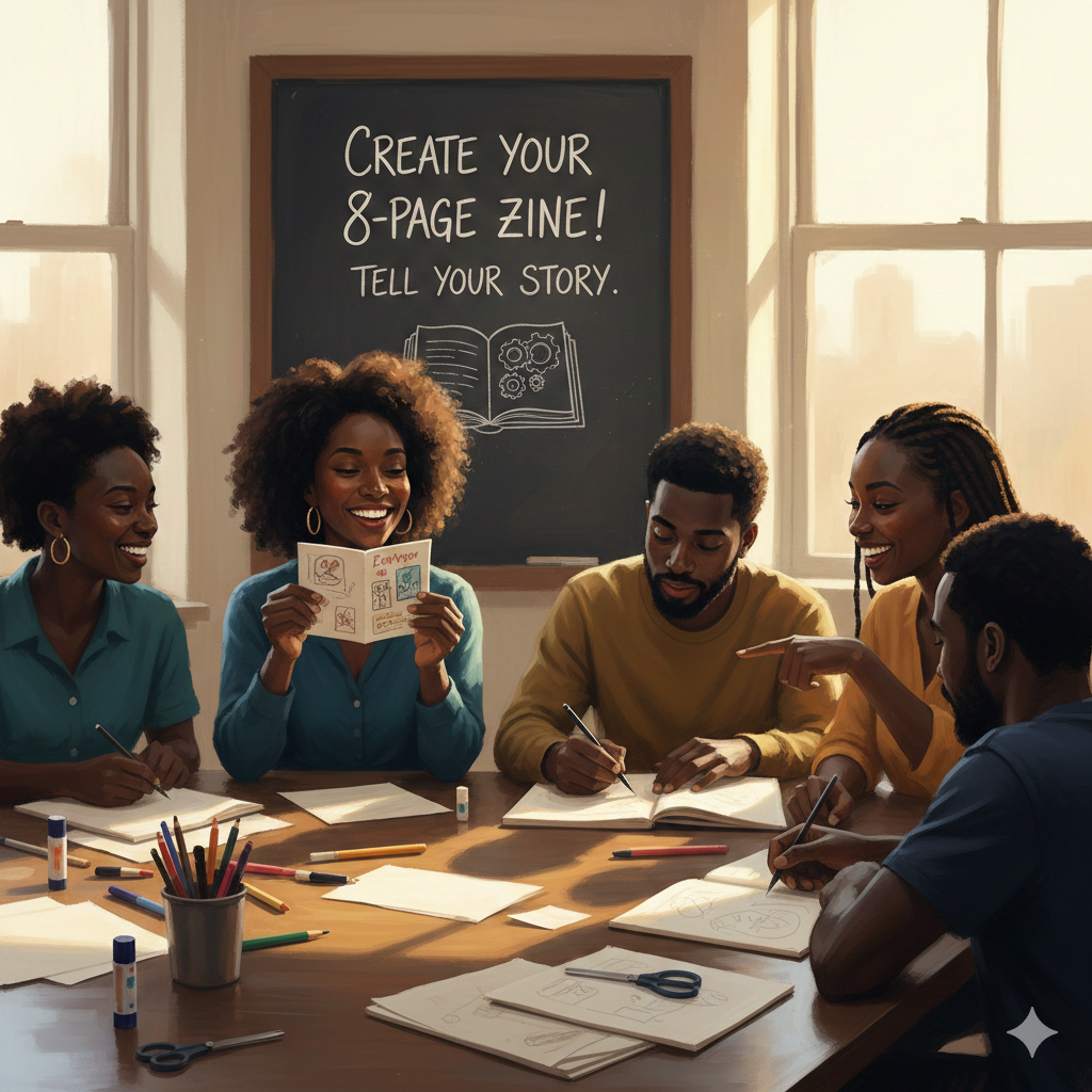 Live Class 45 E-Zines Your Story 1 Sheet 8 Pages – Corri Bischer