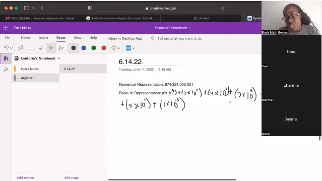 Summer Session – Algebra- 14 June 2022