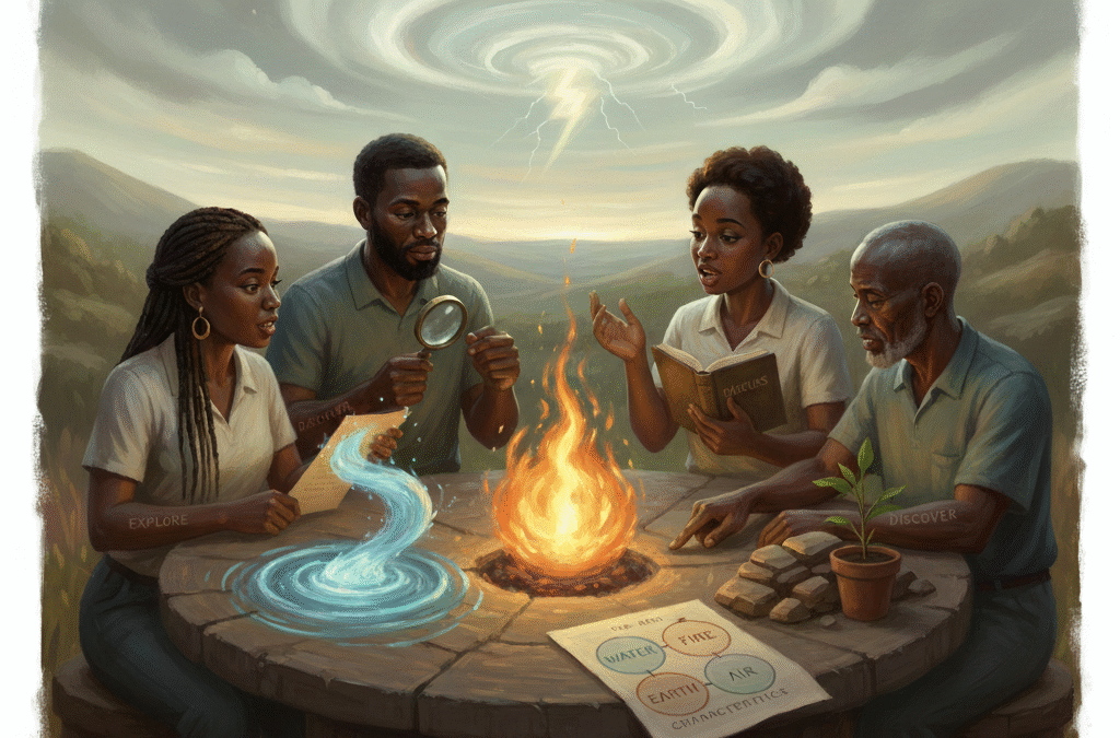 Live Class 56 The Elements of Nature: Earth, Water, Fire, Air – Damon Tyler