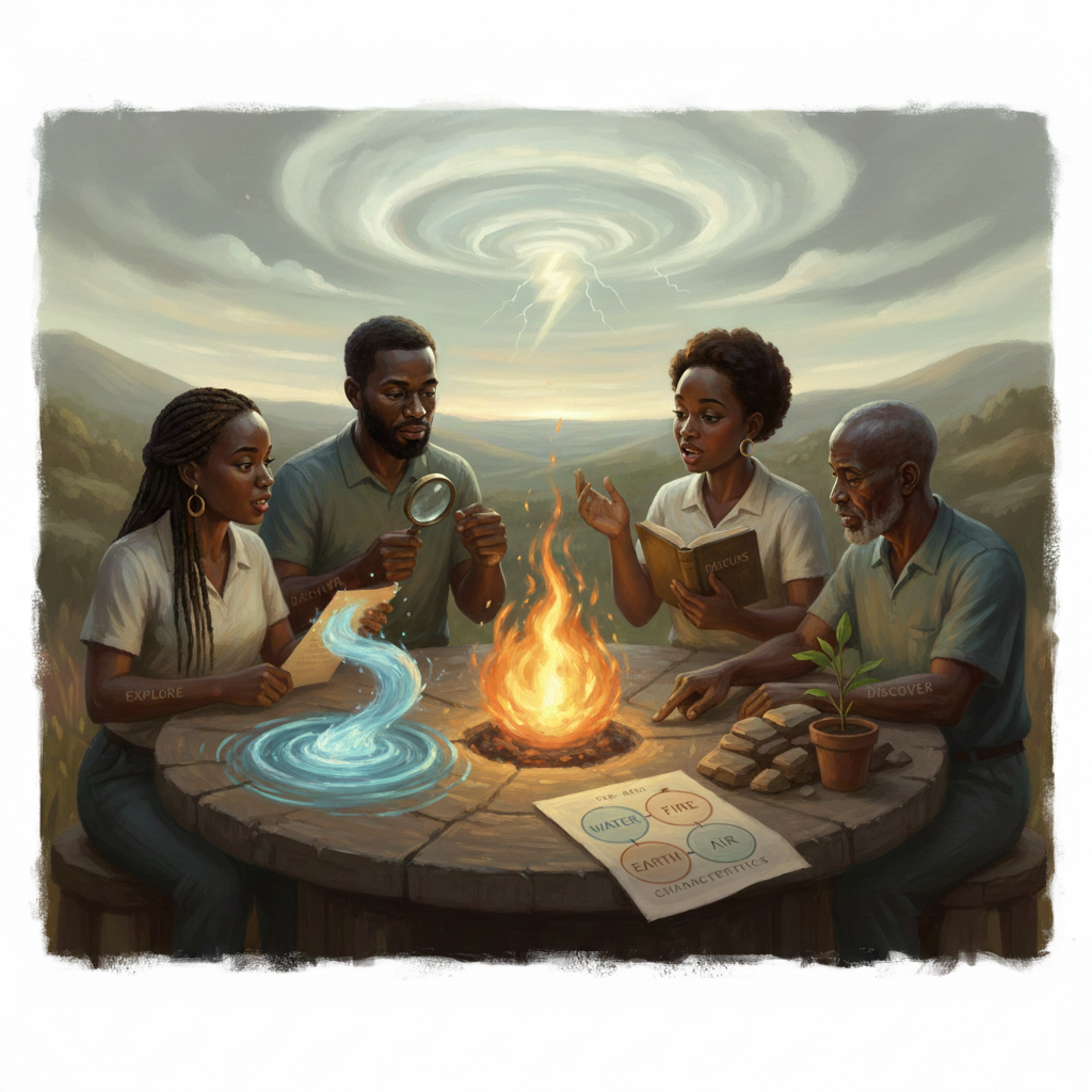 Live Class 56 The Elements of Nature: Earth, Water, Fire, Air – Damon Tyler