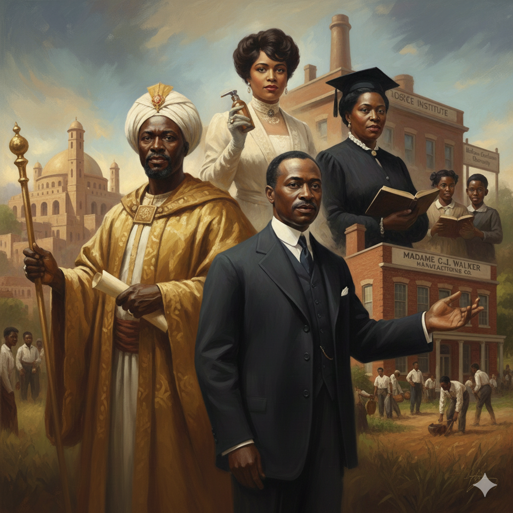 Live Class 64 Black To School – Our Education Legacy  through Mansa Musa, Booker T. Washington, Madame CJ Walker and Mary McLeod Bethune: How To Prepare for the New School Year! – Aunt Dee Dee