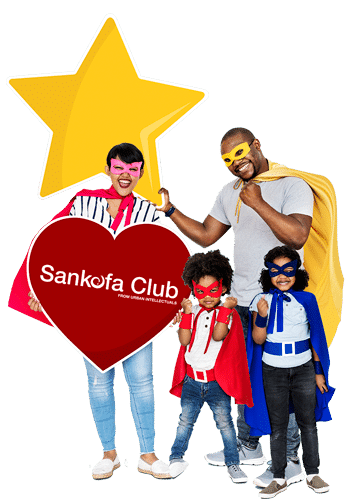 Sankofa Hero with Logo