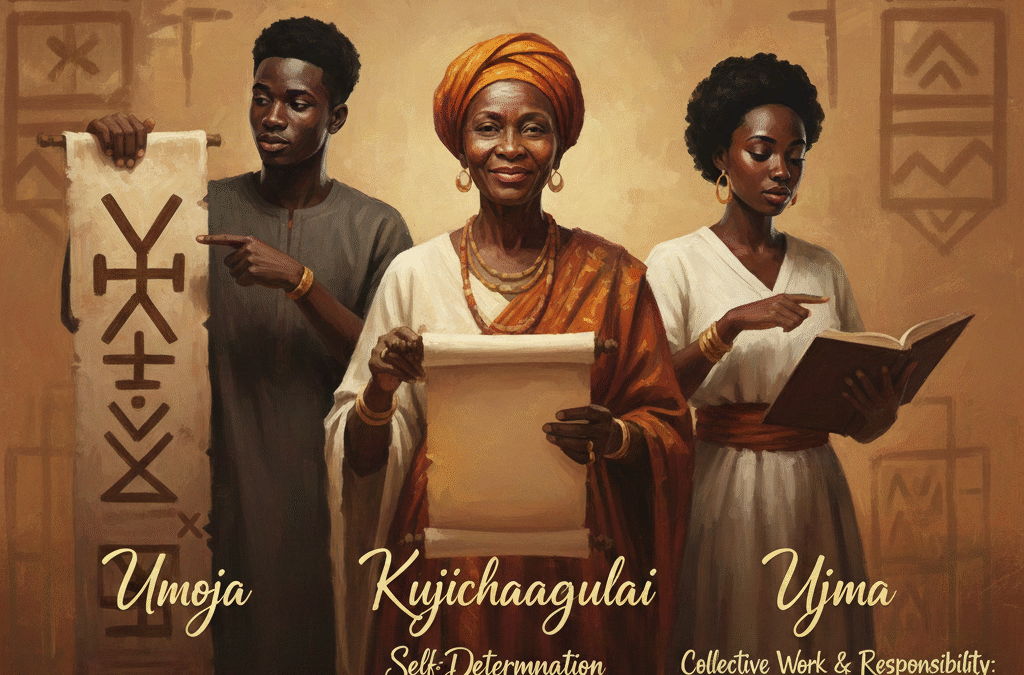 Live Class 96 Nguzo Saba: UMOJA…KUJICHAGULIA…UJIMA Principles – Damon Tyler