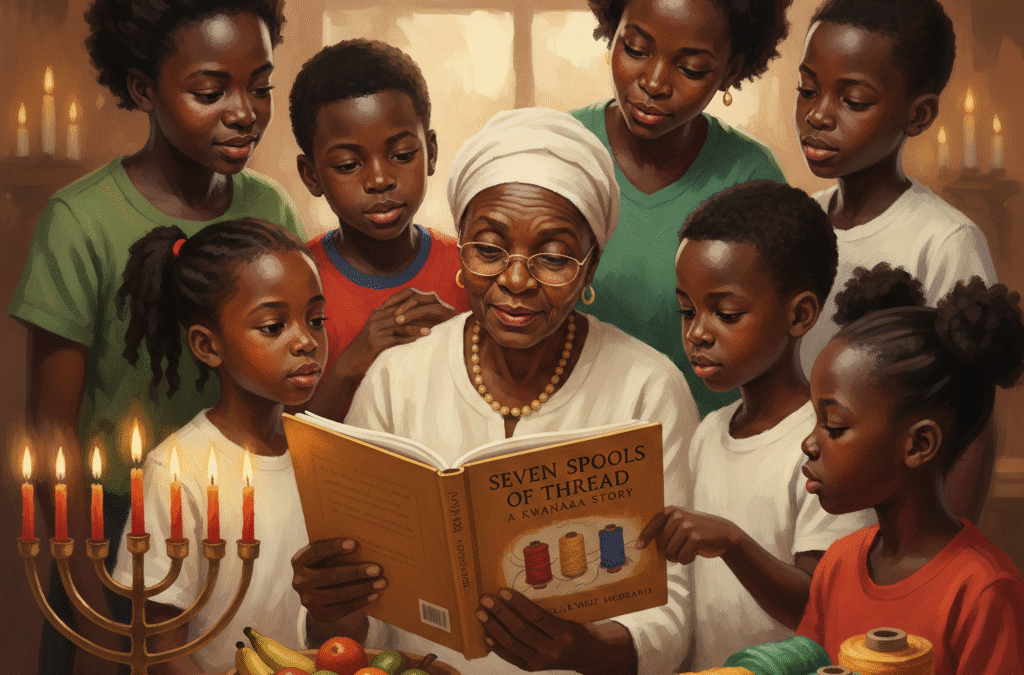 Live Class 92 The Seven Spools of Thread: A Kwanzaa Story – Andrea Andrews