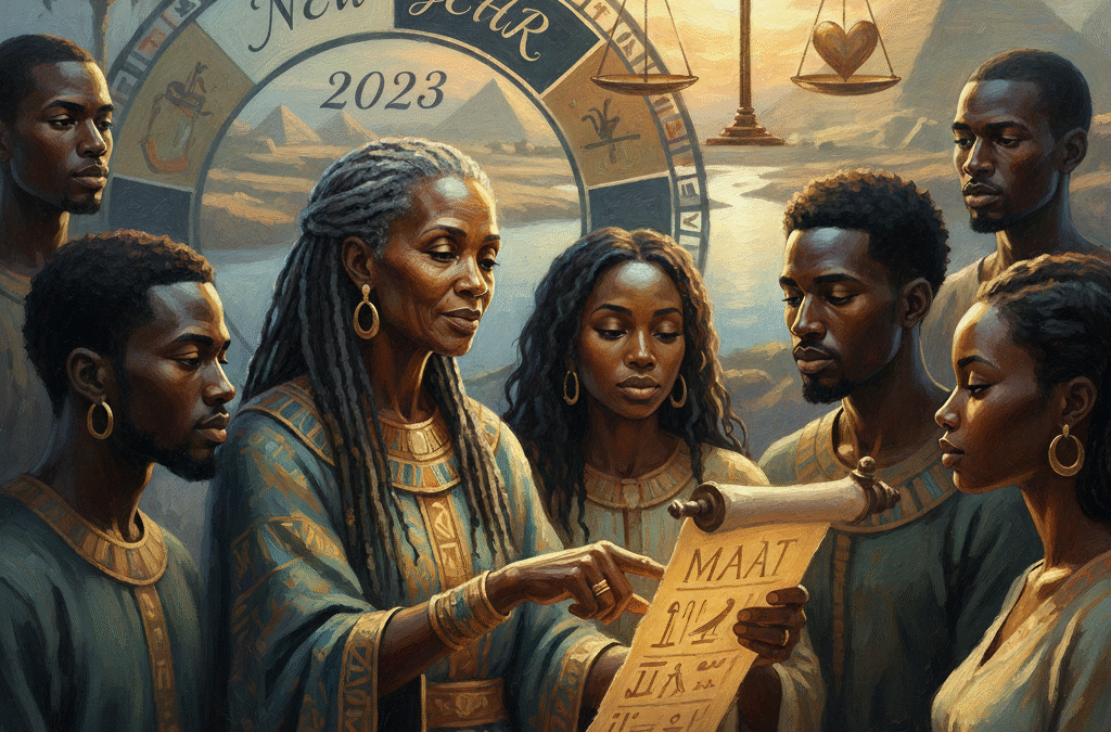 Live Class 100 New Year – Let’s Review The MA’AT – Gwen Ebron