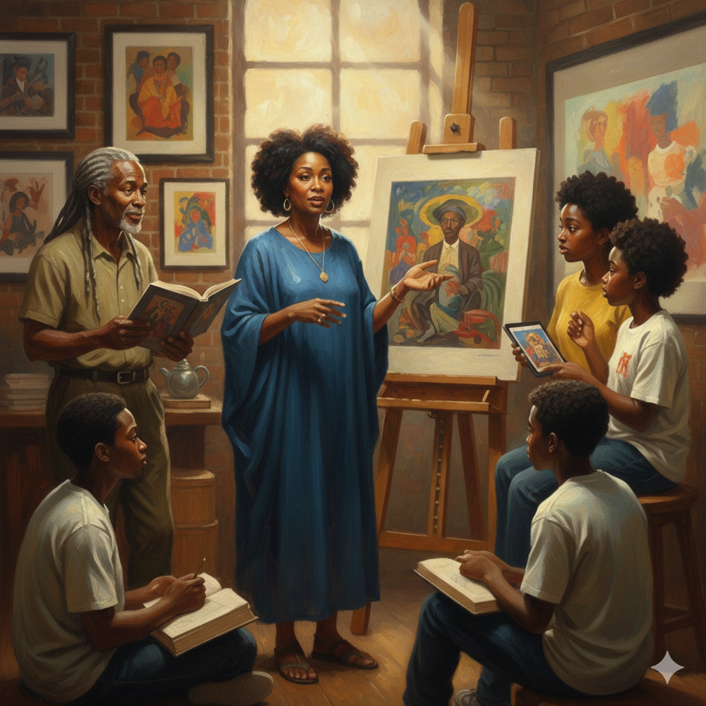 Live Class 103 The Gallery: African American Art Pt. 2 – Prof. Dreezy