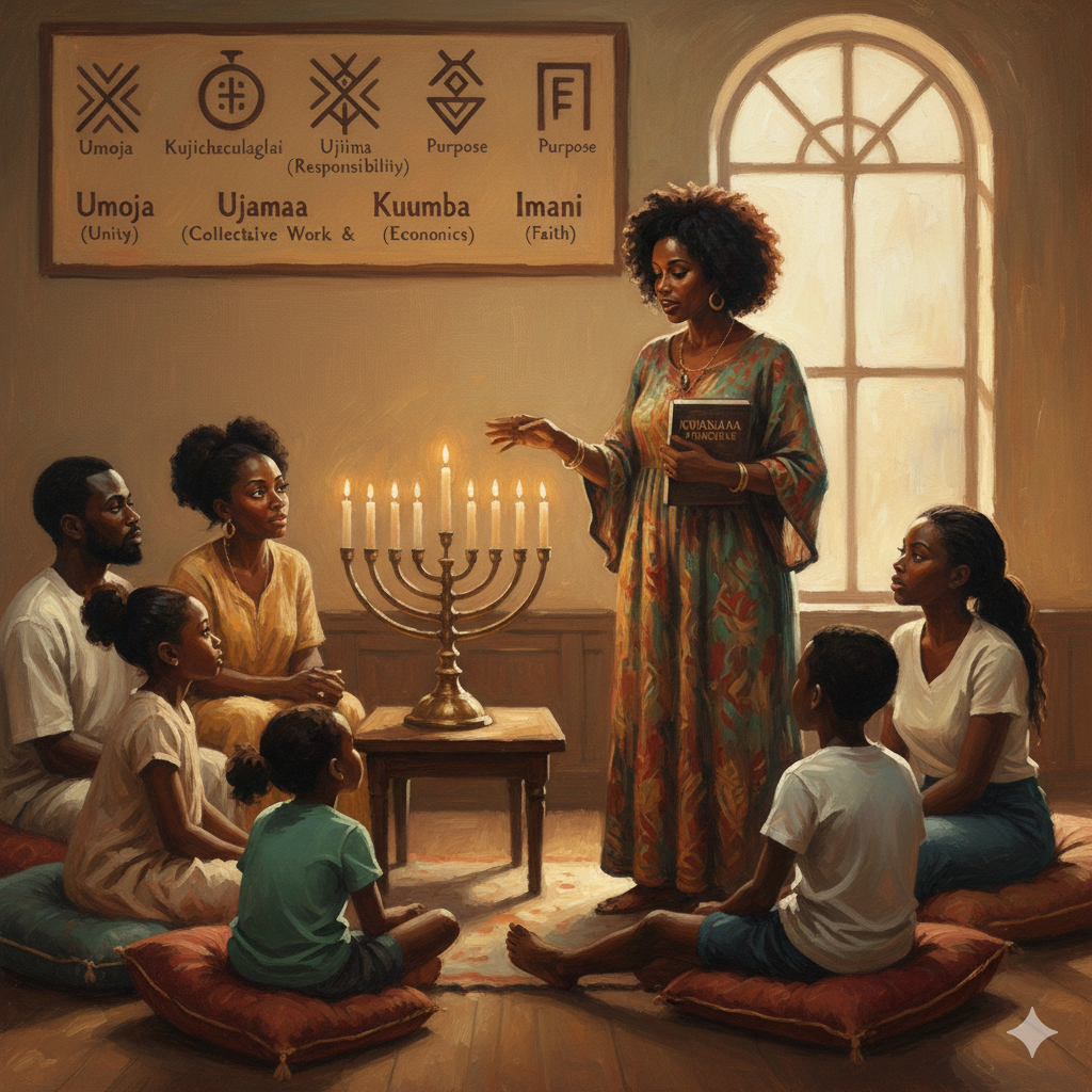 Live Class 98 Nguzo Saba: UJAMAA…NIA…KUUMBA…IMANI Principles – Damon Tyler