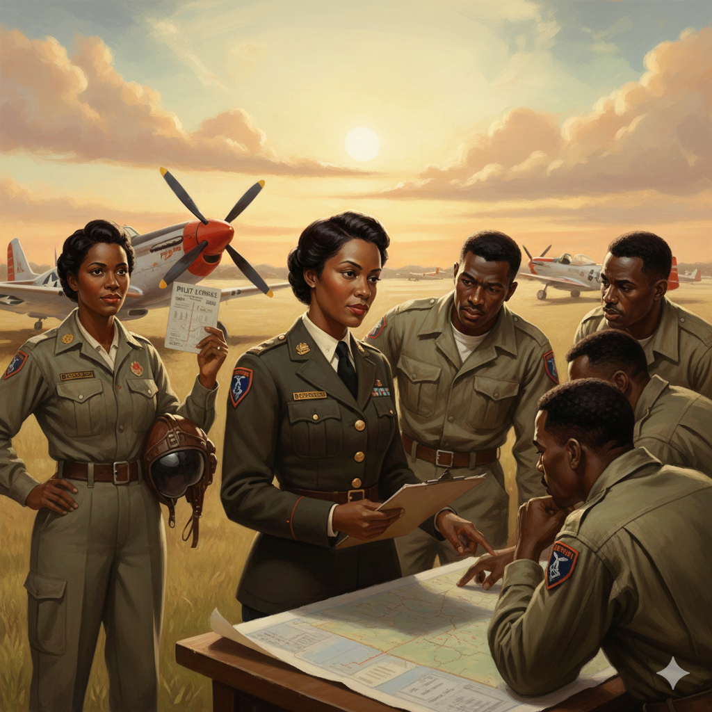 Live Class 118 The Black Women Who Flew Plane in WWII – Gwen Ebron