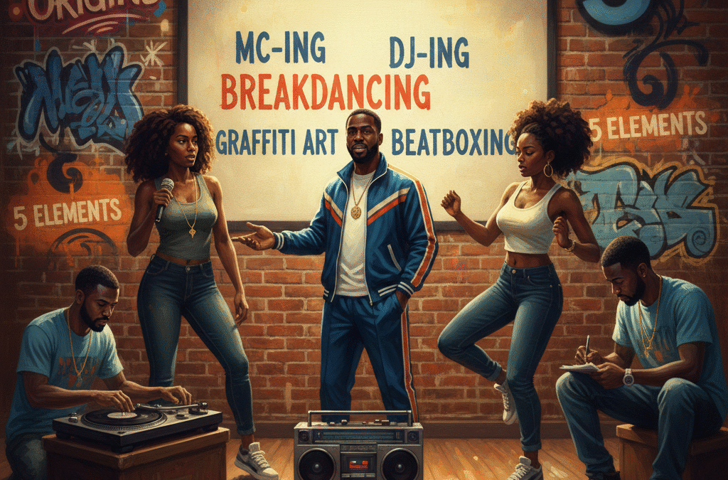 Live Class 115 A Black Music Movement: The Origins of Hip Hop – Damon Tyler