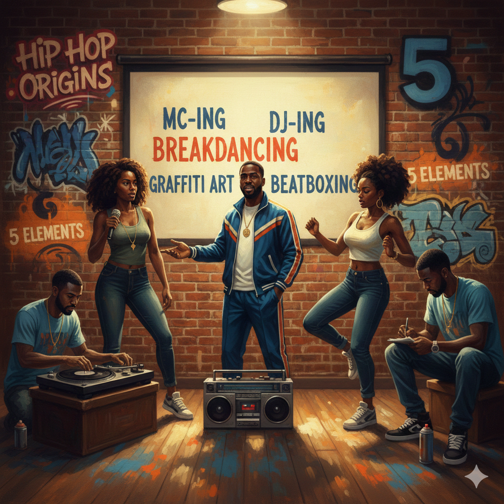 Live Class 115 A Black Music Movement: The Origins of Hip Hop – Damon Tyler
