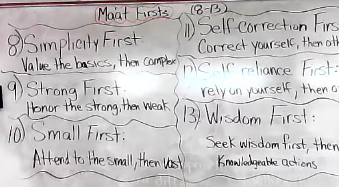 Live Class 170 A Deep Dive into Ma’at Firsts 8-13 (cont.) – Damon Tyler