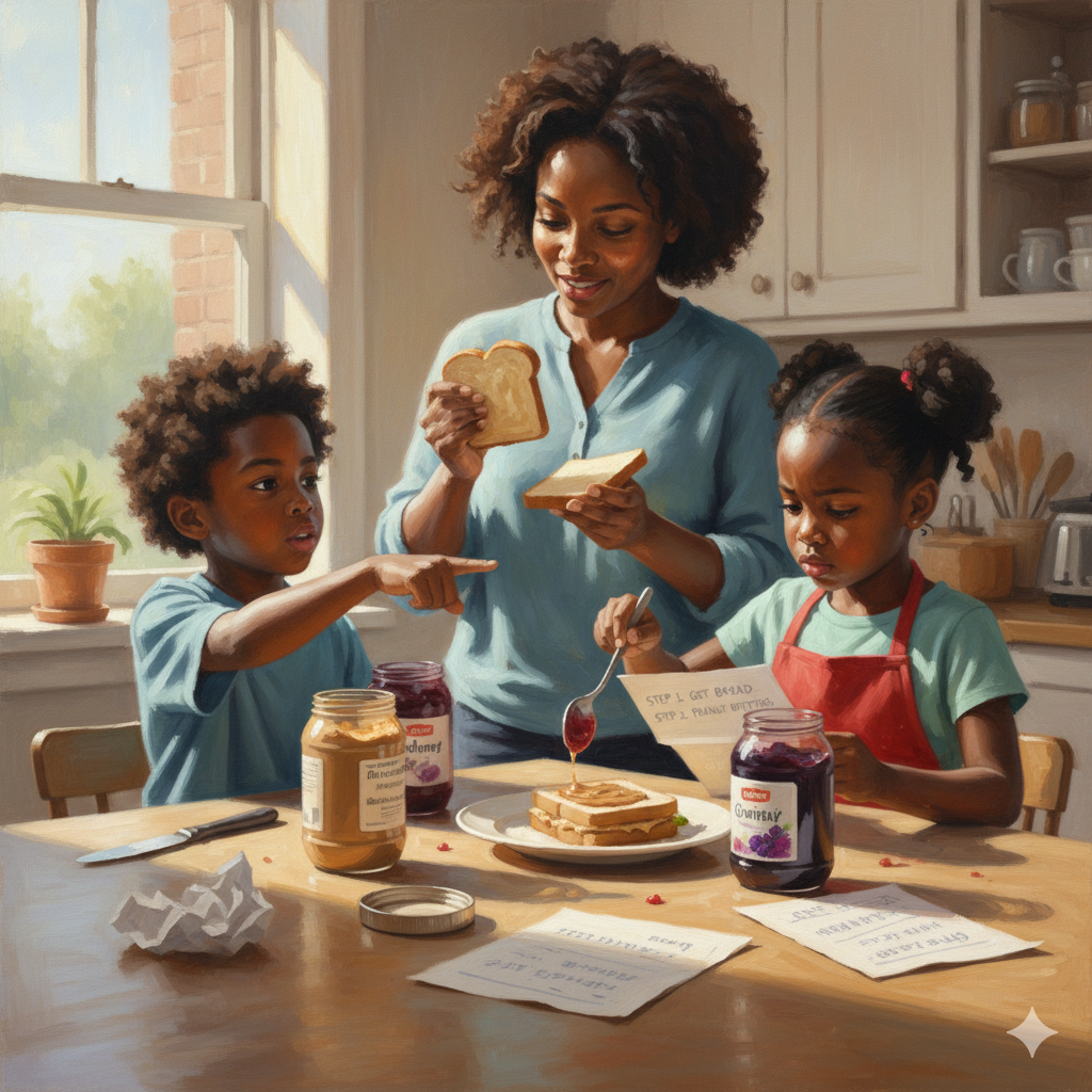 Live Class 209 How to Make a PB and J Sandwich..The Art of Listening – Corri Bischer