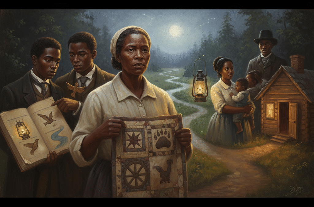 Live Class 232 The Underground Railroad – Codes, Signs and Symbols (Part 4) – Gwen Ebron
