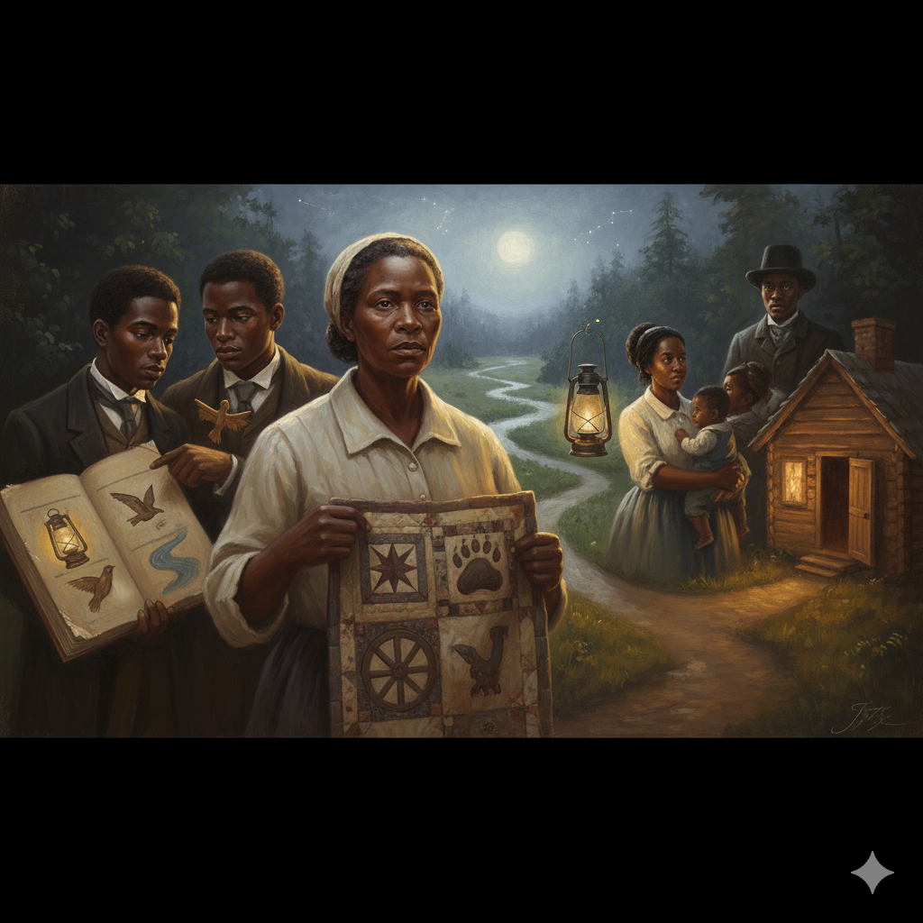 Live Class 232 The Underground Railroad – Codes, Signs and Symbols (Part 4) – Gwen Ebron