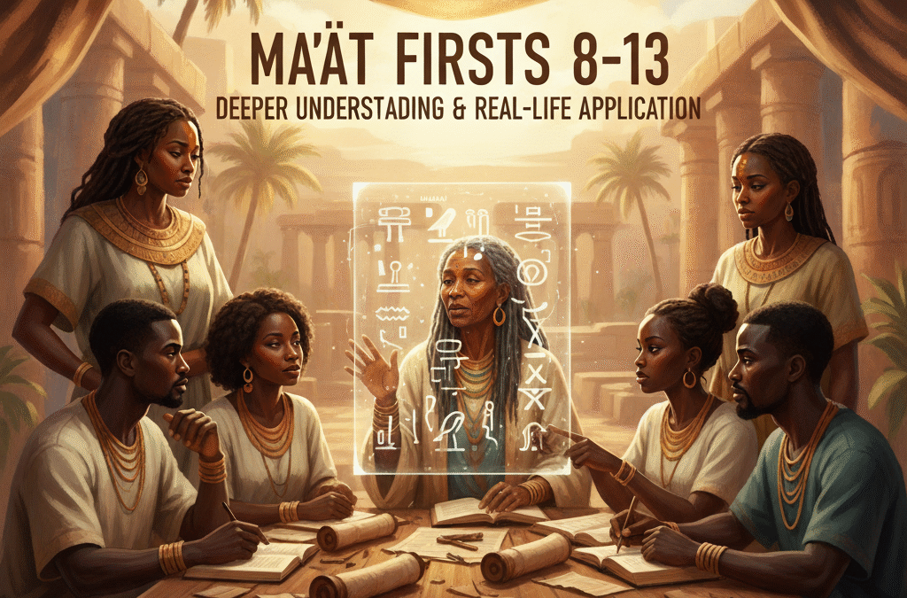 Live Class 291 Ma’at Firsts 8-13 Explained – Damon Tyler