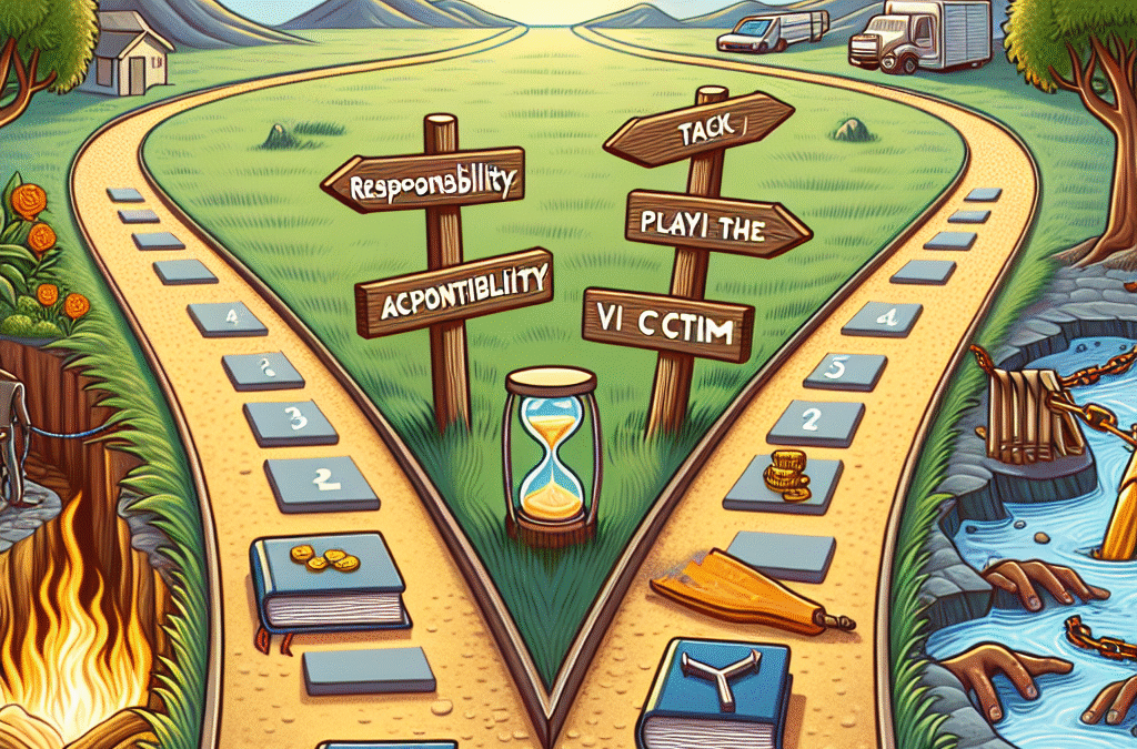 Live Class 343 Personal Accountability or Victimhood – Damon Tyler