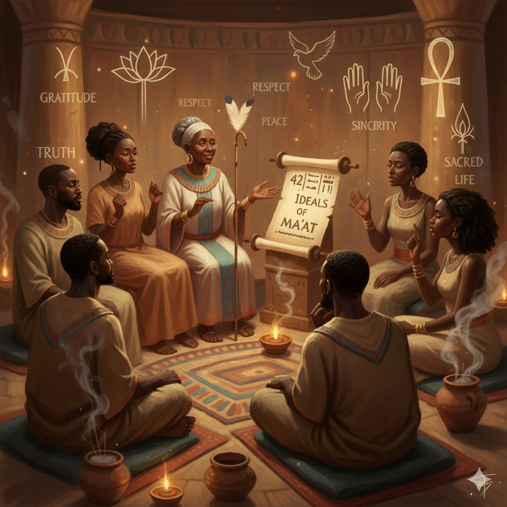 Live Class 401 The Gift of The 42 Ideals of Ma’at Applied (1-10) – Damon Tyler