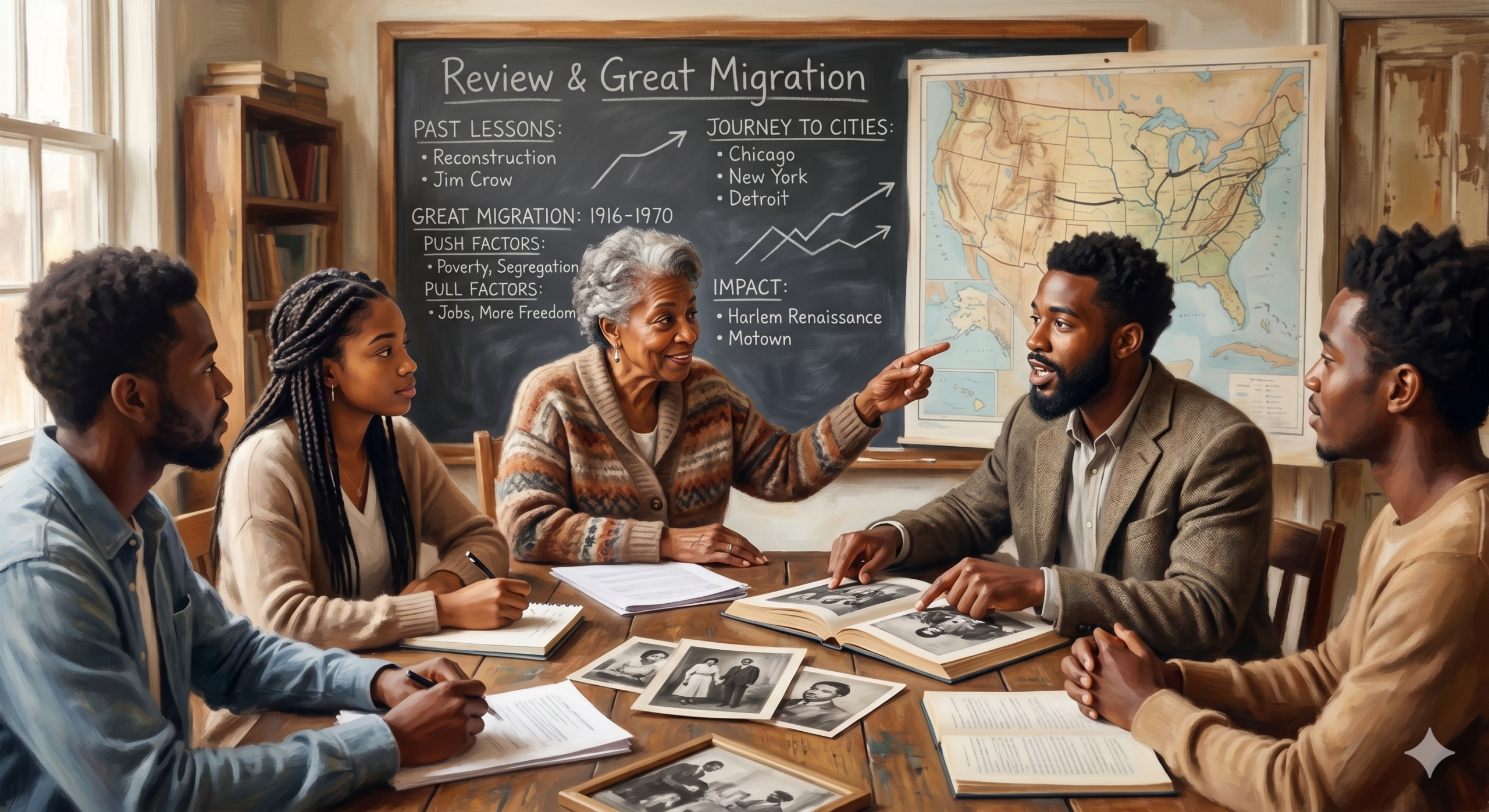 Live Class 448 Canadian Migration, Reconstruction and the Great  Migration (Part 3) – Gwen Ebron